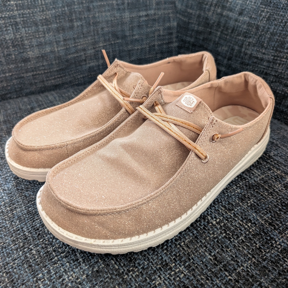 Hey Dude Women's Casual Tan Shoes